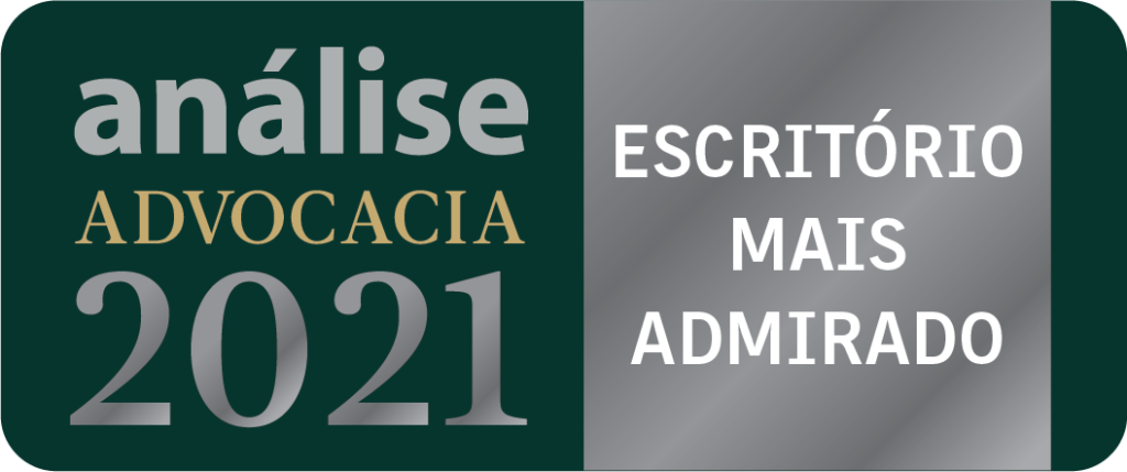 Selo "Análise Advocacia 2021"